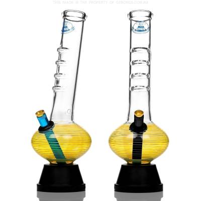 cheap glass bongs with metal stem and cone from agung bongs