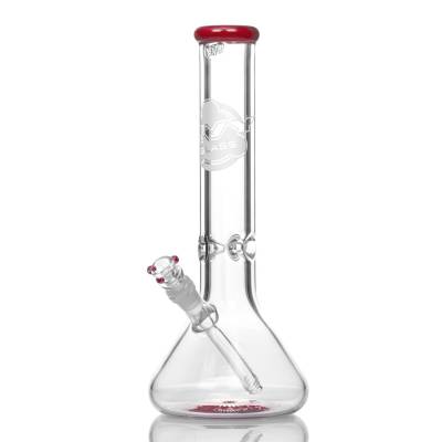 Red HVY Glass beaker bongs available online at OzBongs Australia.