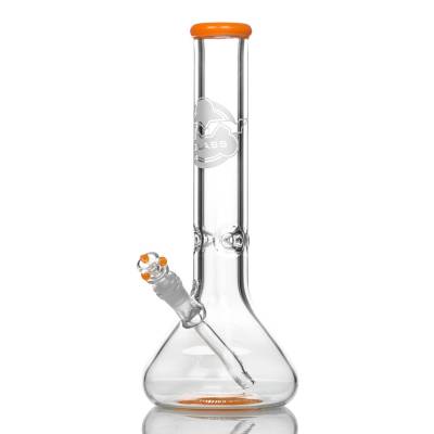 Orange HVY Glass beaker bongs available online at OzBongs Australia.