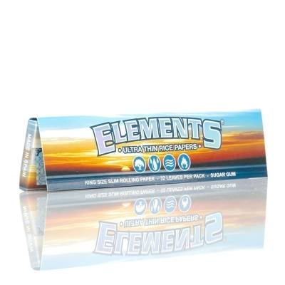 Elements King Size Premium Rice Papers Slim