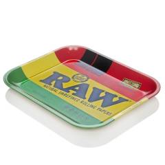 RAW Rolling Tray Large Rasta