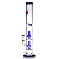 Agung Double Percolator Large Blue