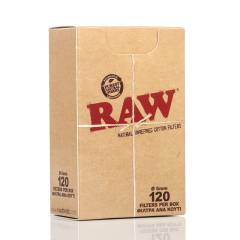 RAW Cotton Filters 120Pk 6mm