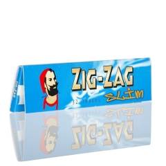 Zig Zag King Size Slim Blue