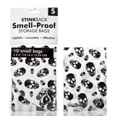 Stink Sack Bags Small Skulls 10 Pack