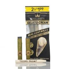 King Palm Real Leaf Rolls 0.5g 2pk Gelato Cream