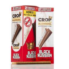 Crop Kingz Tobacco Inspired Organic Hemp Wraps 2pk Black Russian