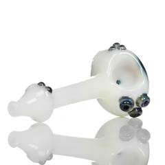 Righter Glass Worked Wig Wag Spoon Pipe