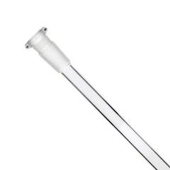 Stem Clear Scientific Glass Tube 4inch 2PCS Downstem Adapter Durable Material Transparent Thick Material Ideal for Science labwear straw 18mm by 14mm 