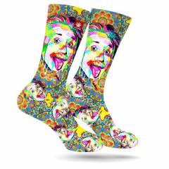 Stonerdays Socks Einstein Pop Art