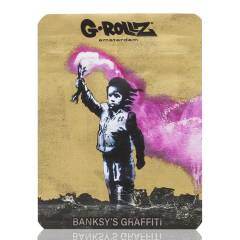 G-Rollz 10pk Smell Proof Bags 65mm x 85mm Banksy's Venice Torch Boy