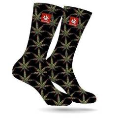 Stonerdays Socks Symmetrical Rasta Leaf