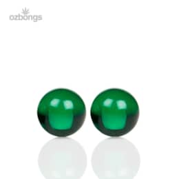 Lab Grown Emerald Terp Pearls 6mm x 2