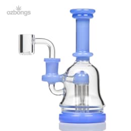 Phoenix 6 Arm Perc Dab Rig 16cm Blue