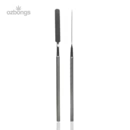 OzBongs Premium Stainless Flat Blade Dab Tool 17cm