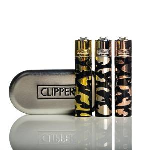 Clipper Lighter Metal Camo