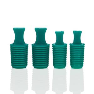 Silicone Cleaning Plugs 4 x Mixed