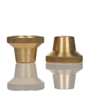 Cone Piece Small Brass Bonza   X 1 BUY 2 & GET 1 FREE with Free Shipping 
