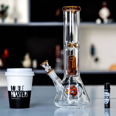 aussie style glass bong made by agung bongs available from ozbongs