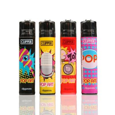 Clipper Lighter Pop Art 2