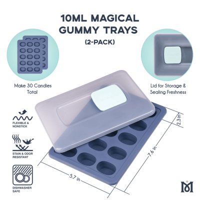 Magical Butter Gummy Trays 10ml 2 Pack