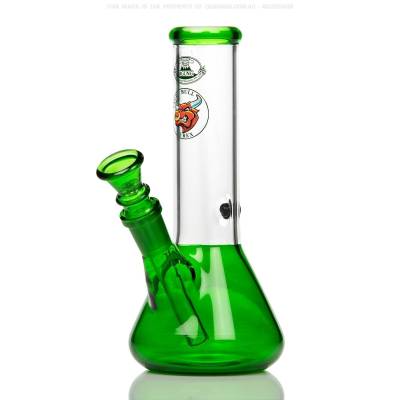 green glass on glass bong