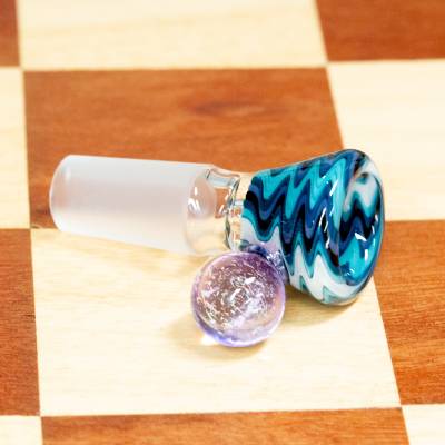 Empirical Glass Cone Dichroic Marble 14mm