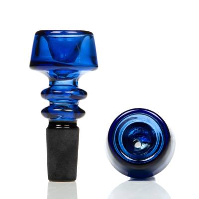 Ozbongs Double Wall 14mm Cone Blue