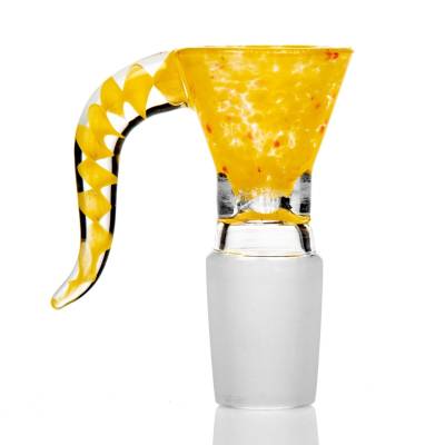 OzBongs Horned Cone 18mm Yellow