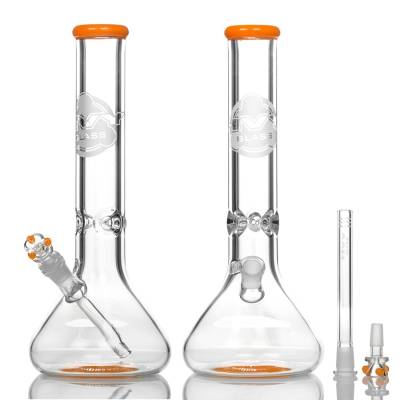 Orange HVY Glass beaker bongs online at OzBongs in Australia. 