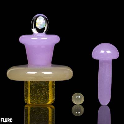 The Mac Savage Terp Slurper Set With Opal Fluro Reactive