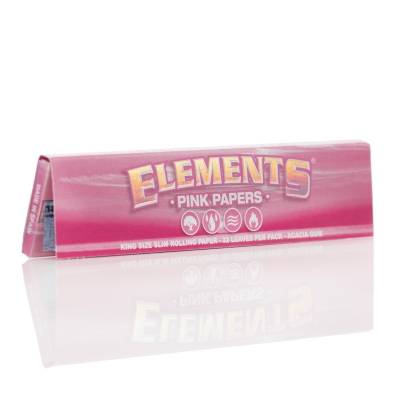 Elements King Size Slim Pink Papers