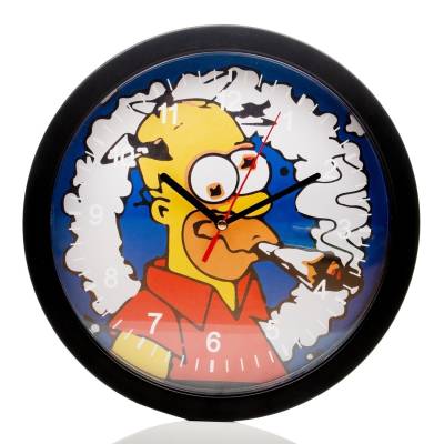 Safe Clock Stash Clock Homer