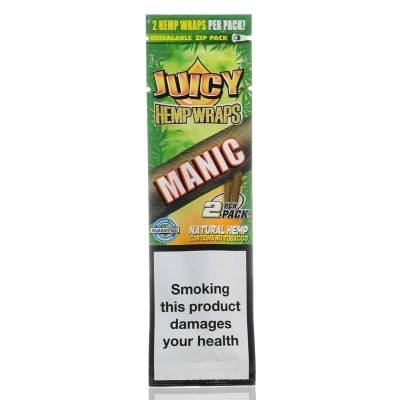 Juicy Jay's Hemp Wraps 2pk Manic