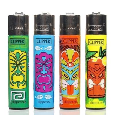 Clipper Lighter Tiki