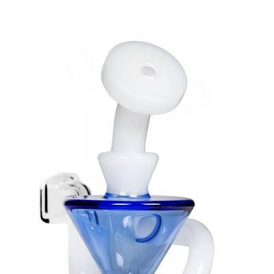 DhOP Two Tone Recycler Rig 19cm Blue