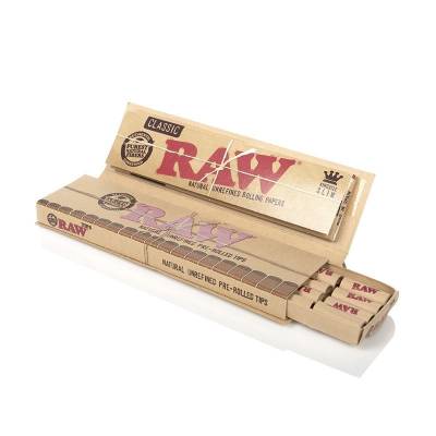 RAW Connoisseur King Size + Pre-Rolled Tips