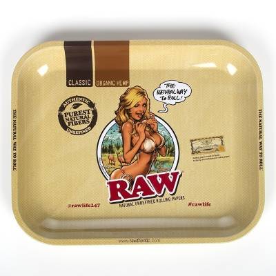 RAW Rolling Tray Large Lady