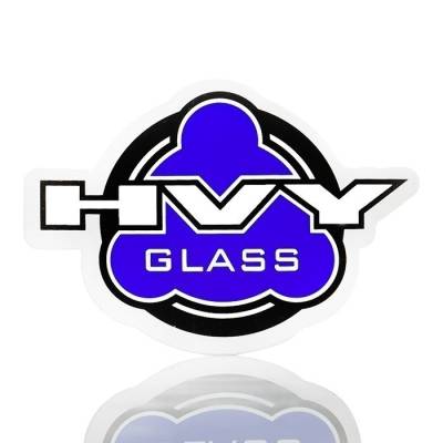 HVY Glass Logo Sticker