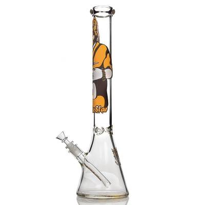 Phoenix Glass Beaker Bong 45cm K9 Baller
