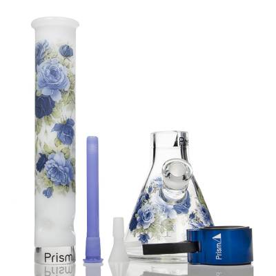 Prism Single Stack Beaker Midnight Rose Blue Clamp
