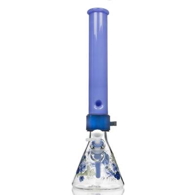 Prism Single Stack Beaker Midnight Rose Purple Blue Clamp