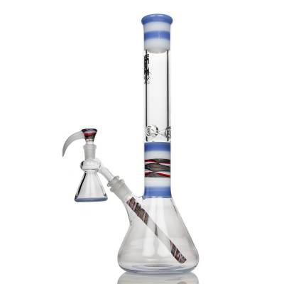 2K Glass Beaker Bong 40.5cm With Ash Catcher