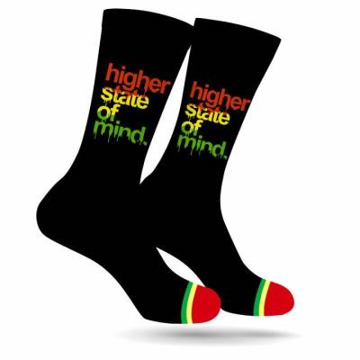 Stonerdays Socks Higher State of Mind Black
