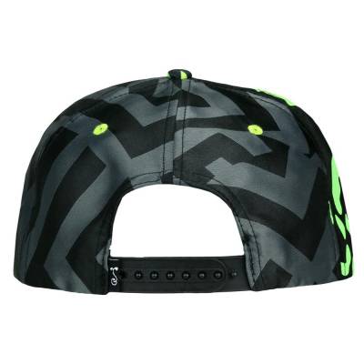 Grassroots Snapback All over Neon Glitch