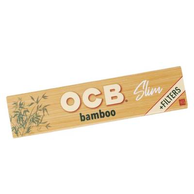 OCB Bamboo King Size Slim Papers + Tips