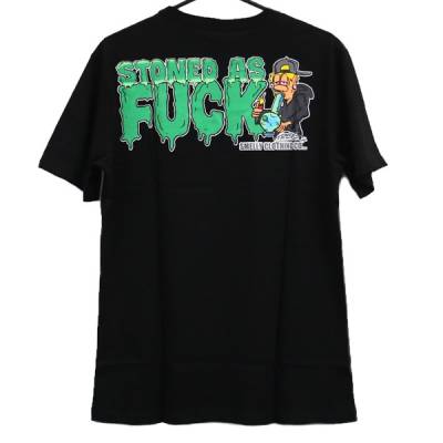 Trog T-shirt Stoned as Fuck Black