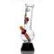 agung bongs glass bong with magic mushroom decal on the neck