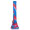 OzBongs Silicone Beaker XLarge 43cm Red/Blue